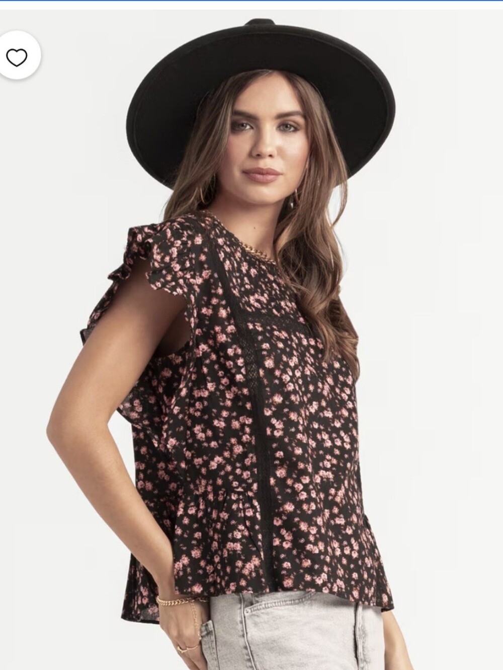 Jessica Simpson Size Small Bowie Cotton Blouse